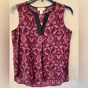 Loft Sleeveless Ladies Top